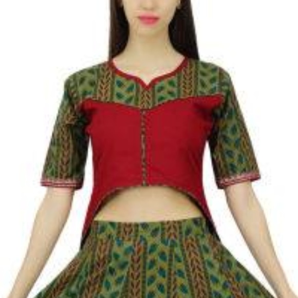 Authentic Indian Skirt Set  XL  NWOT NEW - Picture 2 of 7